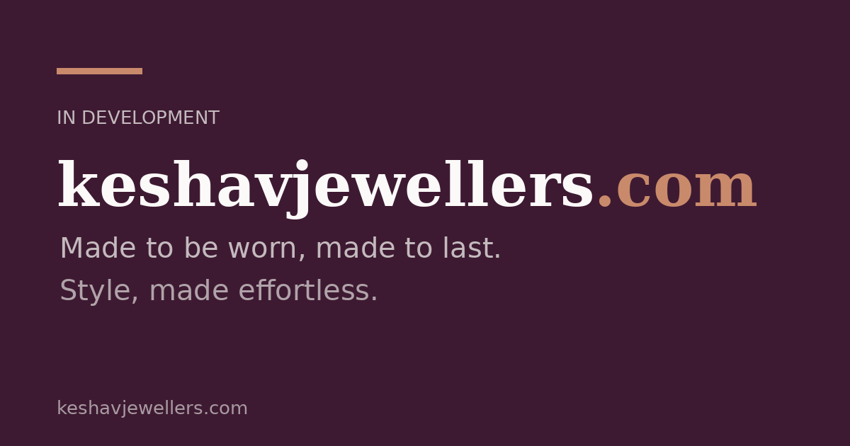 Link preview image for keshavjewellers.com